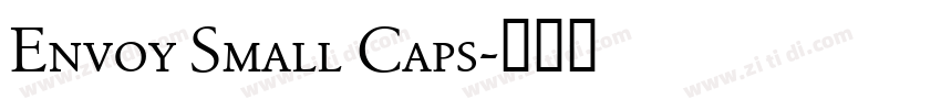 Envoy Small Caps字体转换